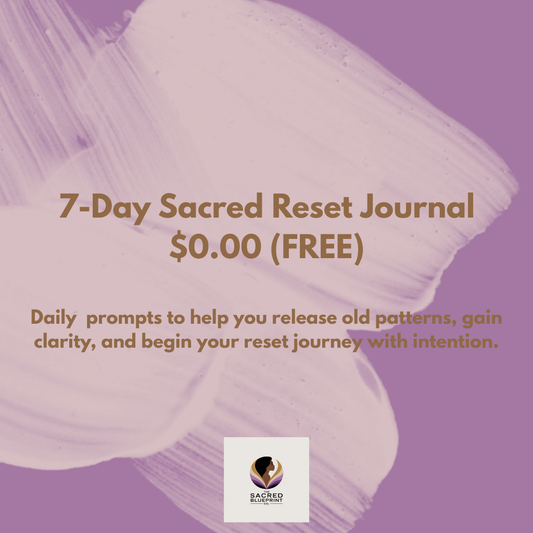 7-Day Sacred Reset™ Journal Challenge